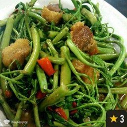กะเฉดหมูกรอบเป็นกับข้าว