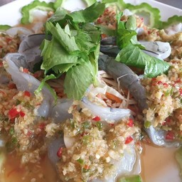 กุ้งแช่น้ำปลา