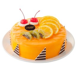 เค้กสมูทตี้ออเร้นท์ฟัดจ์ 6นิ้ว (1ปอนด์)