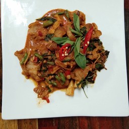 ผัดเผ็ดหมูป่า