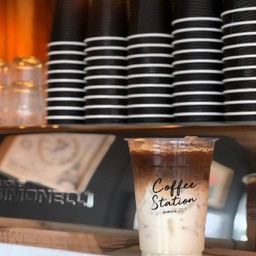 Iced White Chocolate Macchiato