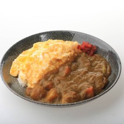 D13 ข้าวหน้าแกงกะหรี่ ไข่ข้น