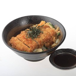 D07 ข้าวหน้าหมูทอดราดไข่
