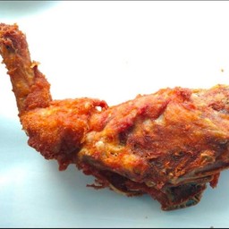 โครงไก่ทอดสับละเอียด
