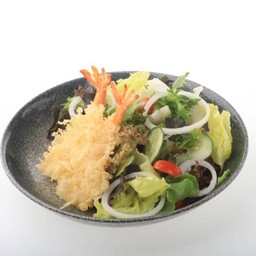 B12 สลัดกุ้งทอด