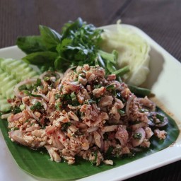 ลาบไก่ย่าง