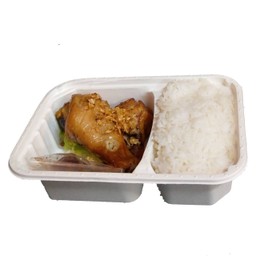 Baked Chicken Wings With Rice, Choose Your Toppings