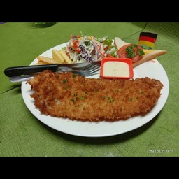 สเต็ก ปลาดอรี่หิมะ(ทอด)