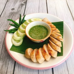 ไก่ยอพริกไทยดำย่าง ไก่ยอแม็คโคร บางกะปิ