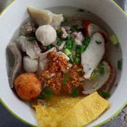 ก๋วยเตี๋ยวเย็นตาโฟโบราณ ต้มยำมะนาวสด ตลาดสำโรง