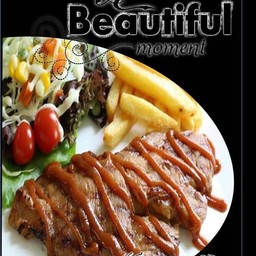 สเต็กไก่บาบีคิว