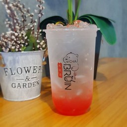 โยเกิร์ตสตอเบอรี่โซดา