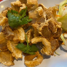 หมูกรอบทอด