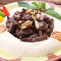 Hummos with lamb