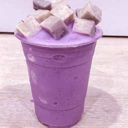 เนื้อเผือกปั่นนมสด