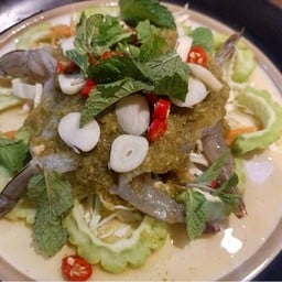 กุ้งแช่น้ำปลา