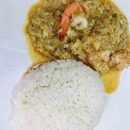 ข้าวไข่ข้นกุ้ง