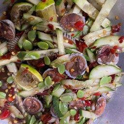 ตำแตงหอยแครง