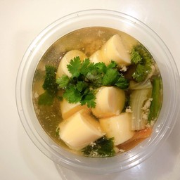 แกงจืดเต้าหู้หมูสับ