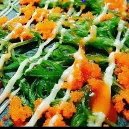 ยำสาหร่าย+ไข่กุ้ง