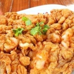 ไข่เจียวกุ้งสับ