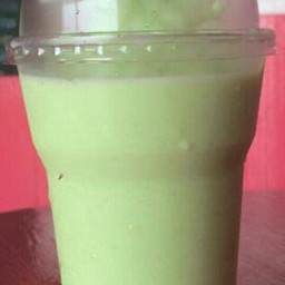 นมเขียว ปั่น