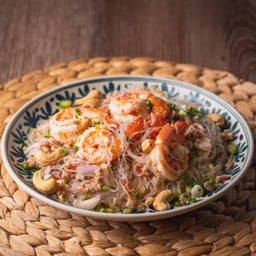 ยำวุ้นเส้น หมูสับกุ้งสด