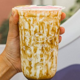 นมสดคาราเมล ลาวา