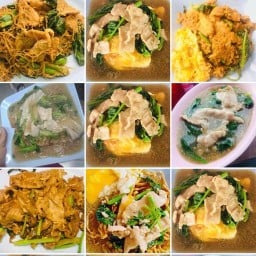 ราดหน้ายอดผัก มนัสเอ็มไพร์ ถ.บางกรวย-จงถนอม ต.ศาลากลาง อ.บางกรวย จ.นนนทบุรี