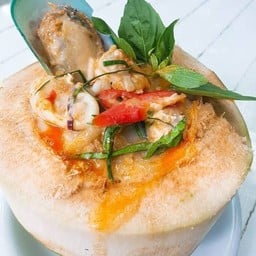 ห่อหมกทะเลมะพร้าวอ่อน