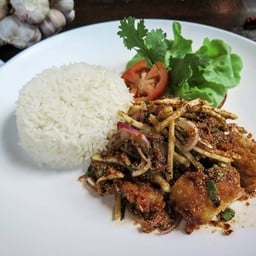 ข้าวไก่แซ่ปจี๊ดจ๊าด