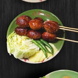 ไส้กรอกอีสานย่าง (ไม้)