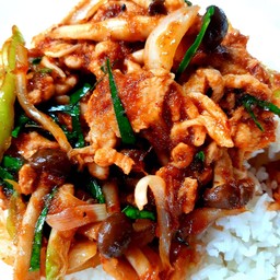 ข้าวเเพนงไก่