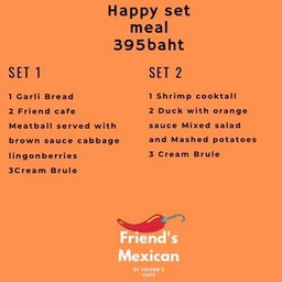 now we have set menu 