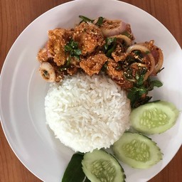 ข้าวยำไก่แซบ