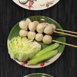 ลูกชิ้นหมู (3ไม้)