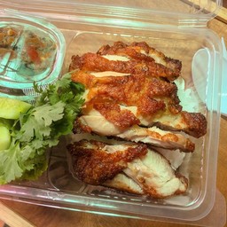 ข้าวไก่ทอด