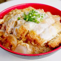 ข้าวหน้าหมูทอด