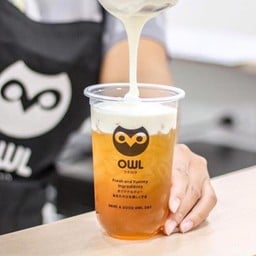 Owl cha ปั๊มบางจาก กัลปพฤกษ์ แยกบางบอน