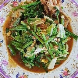 ผัดคะน้า(กับข้าว)