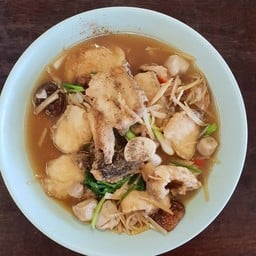 ปลาทอดผัดขึ้นช่าย