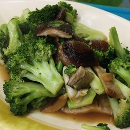 บล็อกโคลี่เห็ดหอม