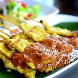 หมูสะเต๊ะ ชุดใหญ่ 20ไม้