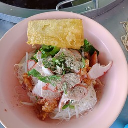 เส้นหมี่หมูแดงแห้ง