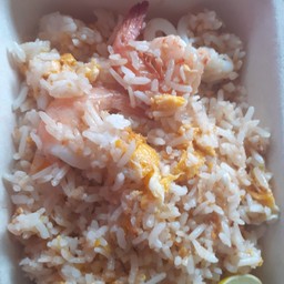 ข้าวผัด+กุ้ง