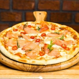 พิซซ่า แซลมอนรมควัน 6 นิ้ว