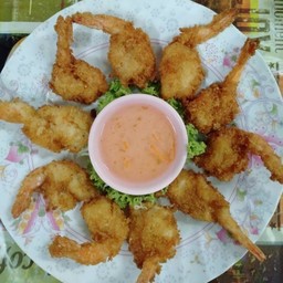 กุ้งชุบแป้งทอดกรอบ