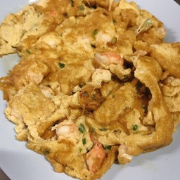 ไข่เจียวกุ้งสับ