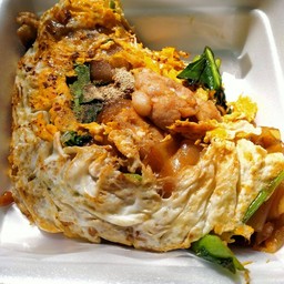 ผัดซีอิ๊วหมู (เส้นใหญ่)
