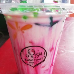 นมชมพูเย็น